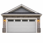 AuroraShield Modern Insulated Garage Door