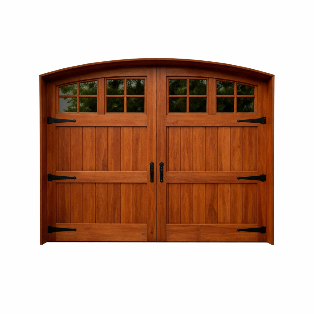 HeritageArc Cedar Carriage Garage Door