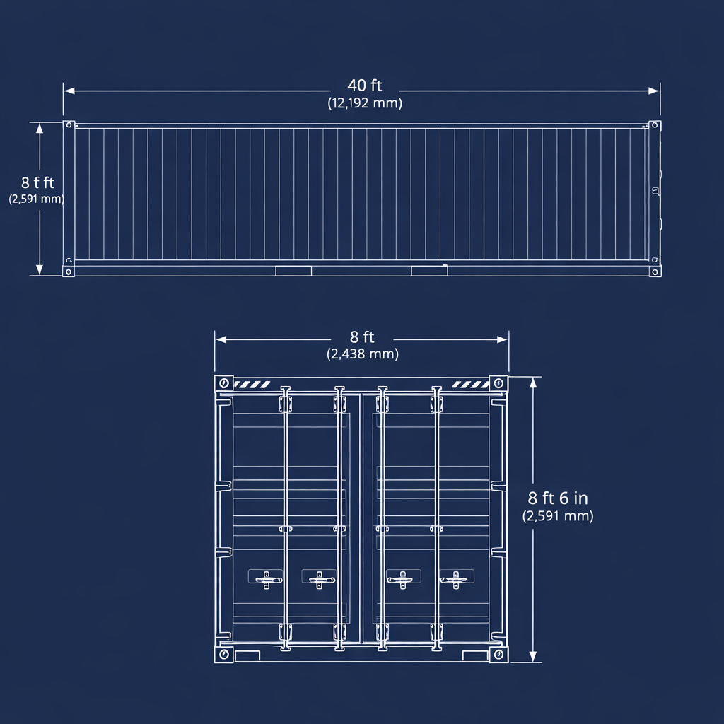 BlueSteel Vanguard ISO Shipping Container